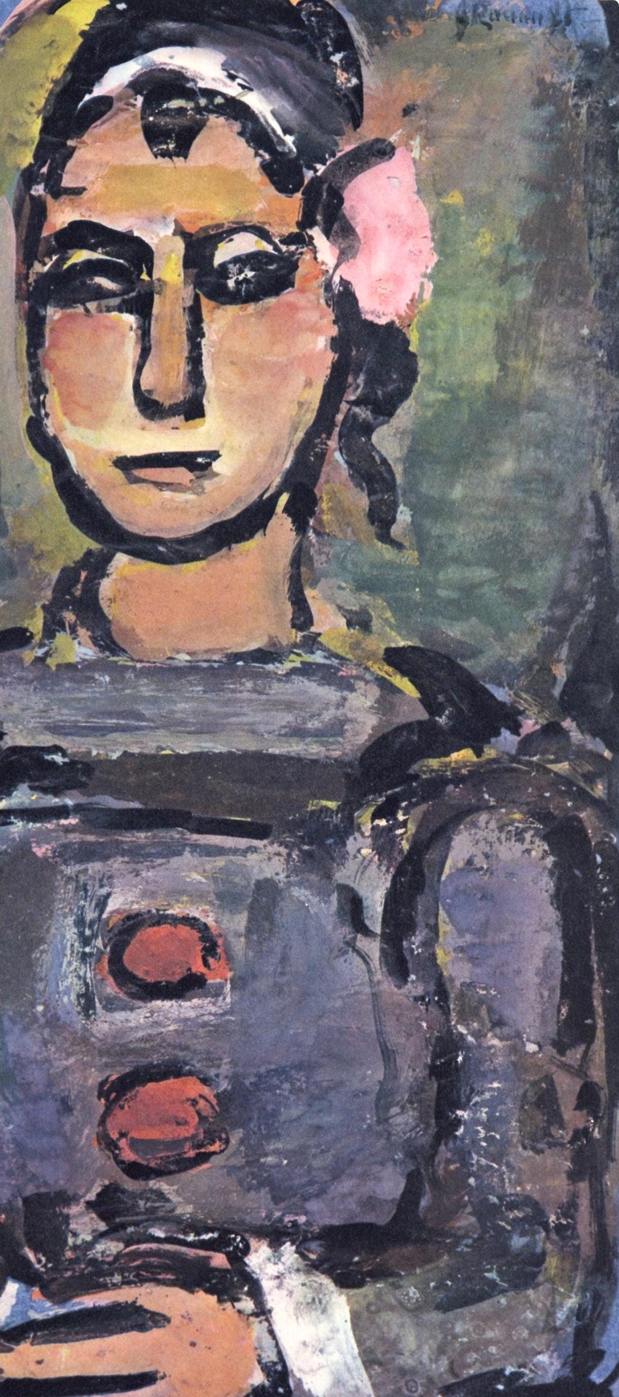 Georges Rouault, Composition, Divertissement, Lithograph