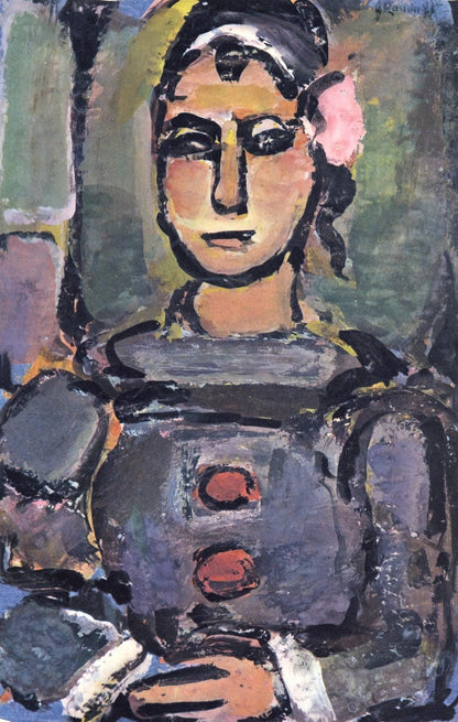 Georges Rouault, Composition, Divertissement, Lithograph