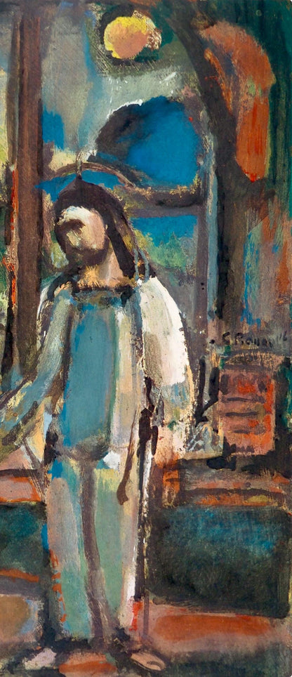 Georges Rouault, Composition, Stella Vespertina, Hliogravure