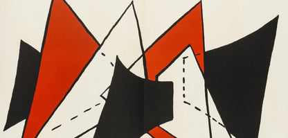Alexander Calder, Composition, Derrire Le Miroir, Lithograph