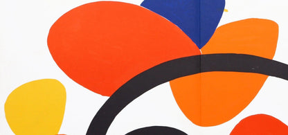 Alexander Calder, Composition, Derrire Le Miroir, Lithograph