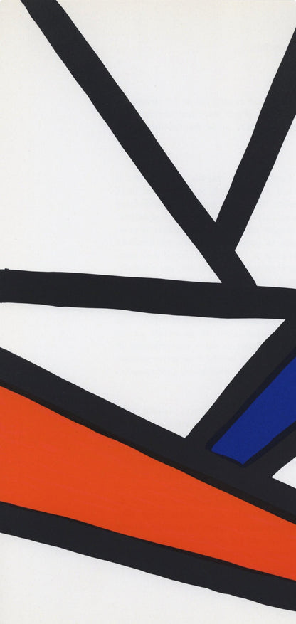 Alexander Calder, Composition, Derrire Le Miroir, Lithograph