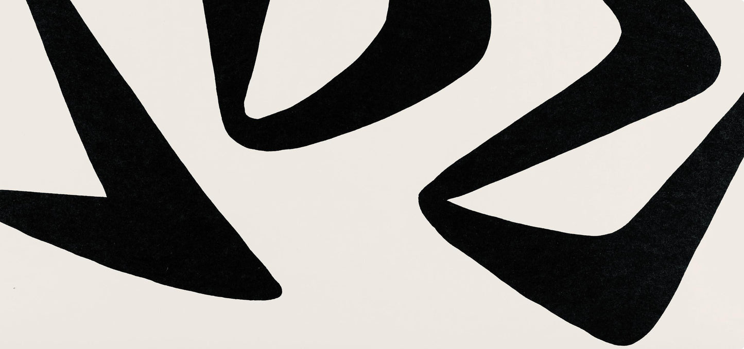 Alexander Calder, Composition, Derrire Le Miroir, Lithograph