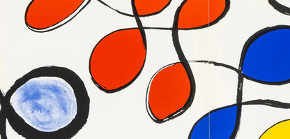 Alexander Calder, Composition, Derrire Le Miroir, Lithograph