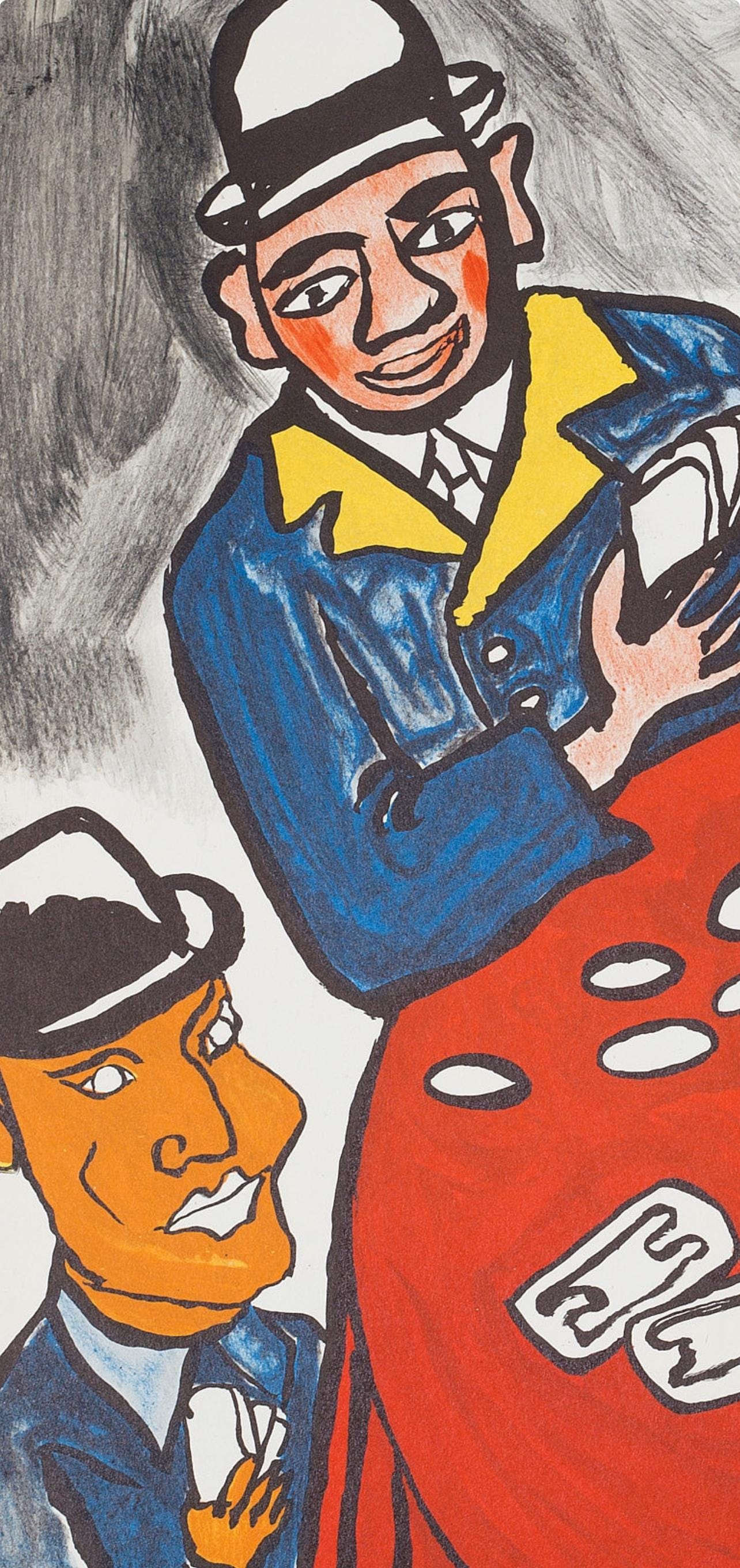 Alexander Calder, Composition, Derrire Le Miroir, Lithograph