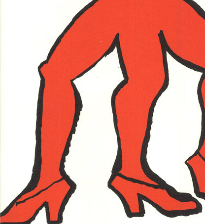 Alexander Calder, Composition, Derrire Le Miroir, Lithograph