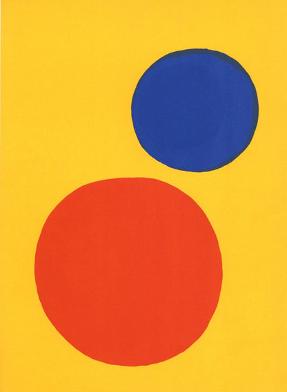 Alexander Calder, Composition, Derrire Le Miroir, Lithograph