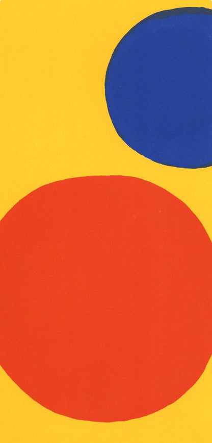 Alexander Calder, Composition, Derrire Le Miroir, Lithograph