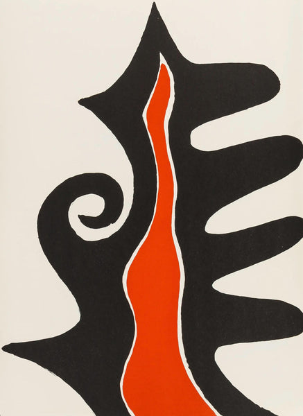 Alexander Calder, Composition, Derrire Le Miroir, Lithograph