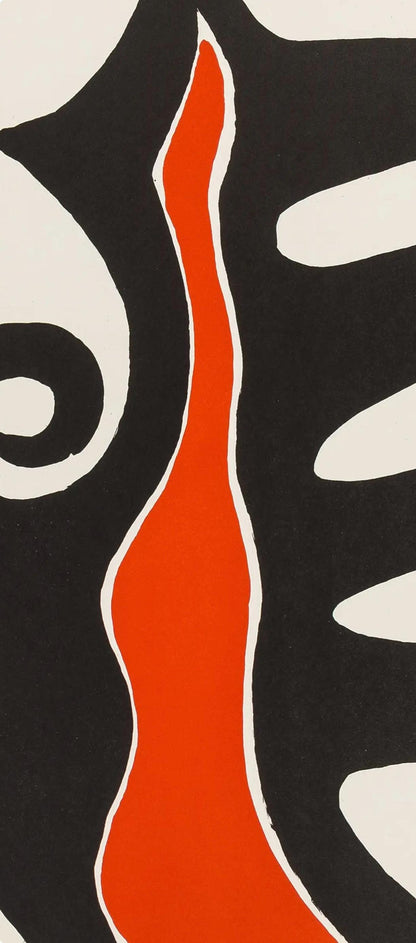 Alexander Calder, Composition, Derrire Le Miroir, Lithograph