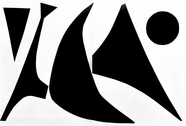 Alexander Calder, Composition, Derrire Le Miroir, Lithograph