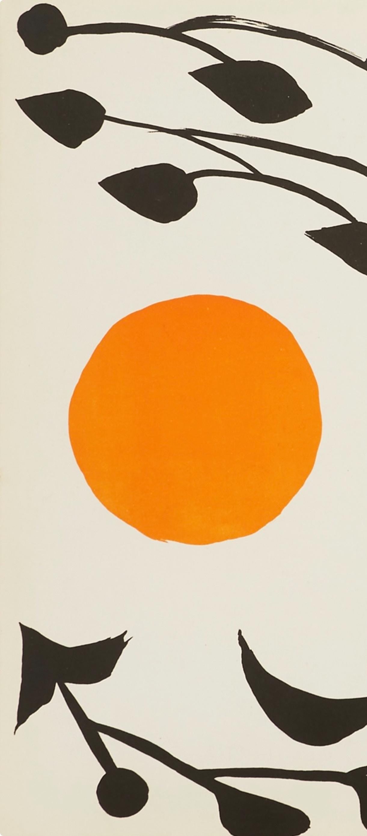 Alexander Calder, Composition, Derrire Le Miroir, Lithograph