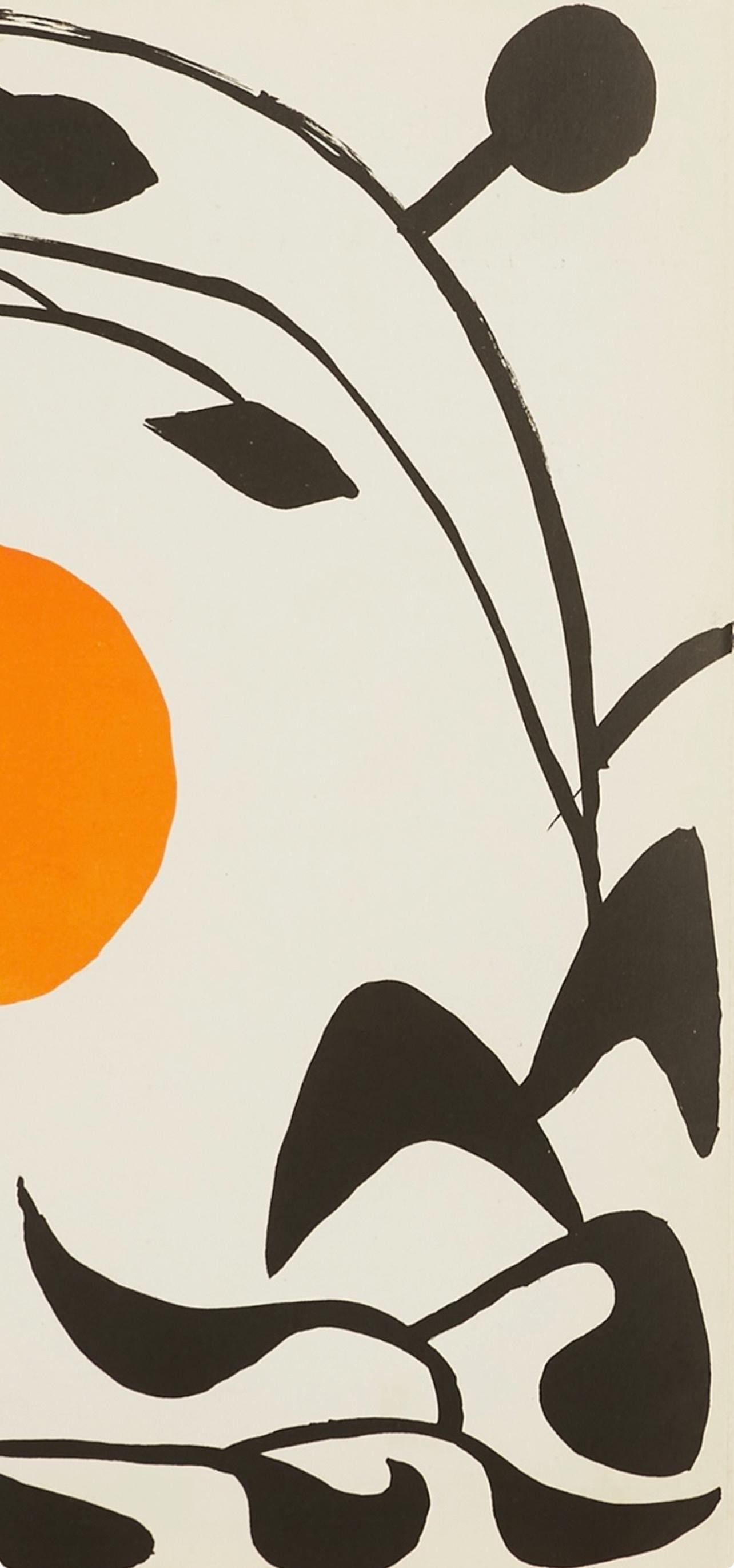 Alexander Calder, Composition, Derrire Le Miroir, Lithograph
