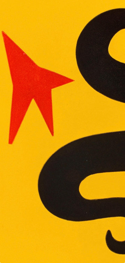 Alexander Calder, Composition, Derrire Le Miroir, Lithograph