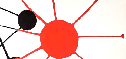 Alexander Calder, Composition, Derrire Le Miroir, Lithograph