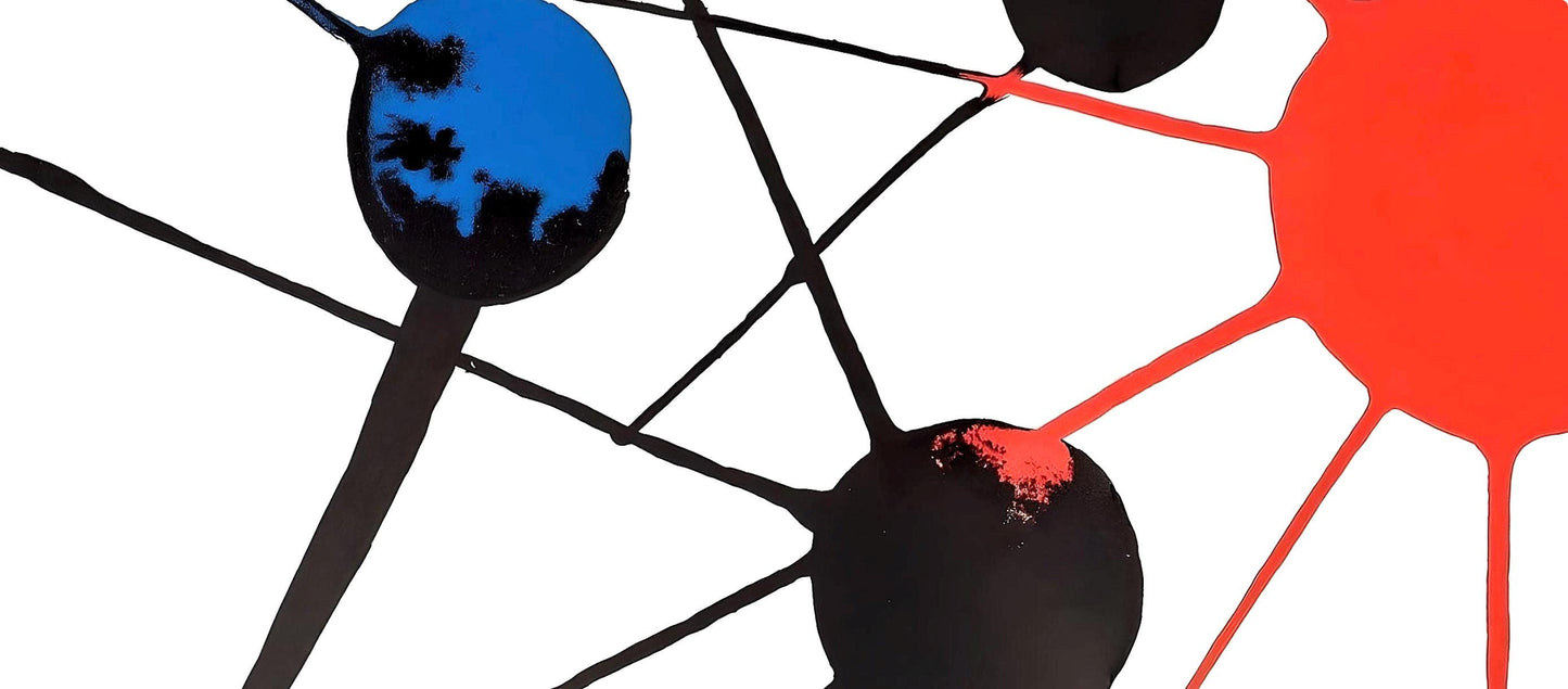 Alexander Calder, Composition, Derrire Le Miroir, Lithograph