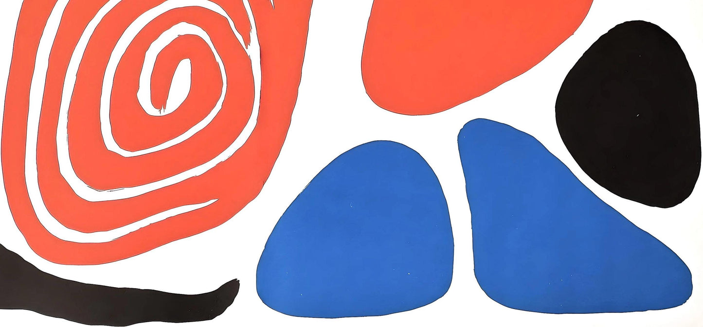 Alexander Calder, Composition, Derrire Le Miroir, Lithograph