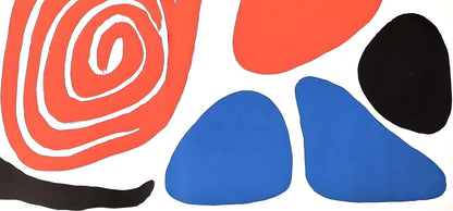 Alexander Calder, Composition, Derrire Le Miroir, Lithograph