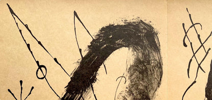 Joan Mir, Composition (Cramer 102; Mourlot 428-449), Derrire Le Miroir, Lithograph