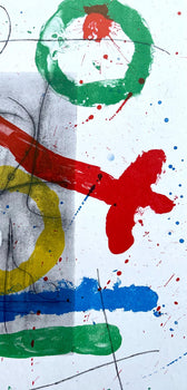 Joan Mir, Composition (Cramer 102; Mourlot 428-449), Derrire Le Miroir, Lithograph