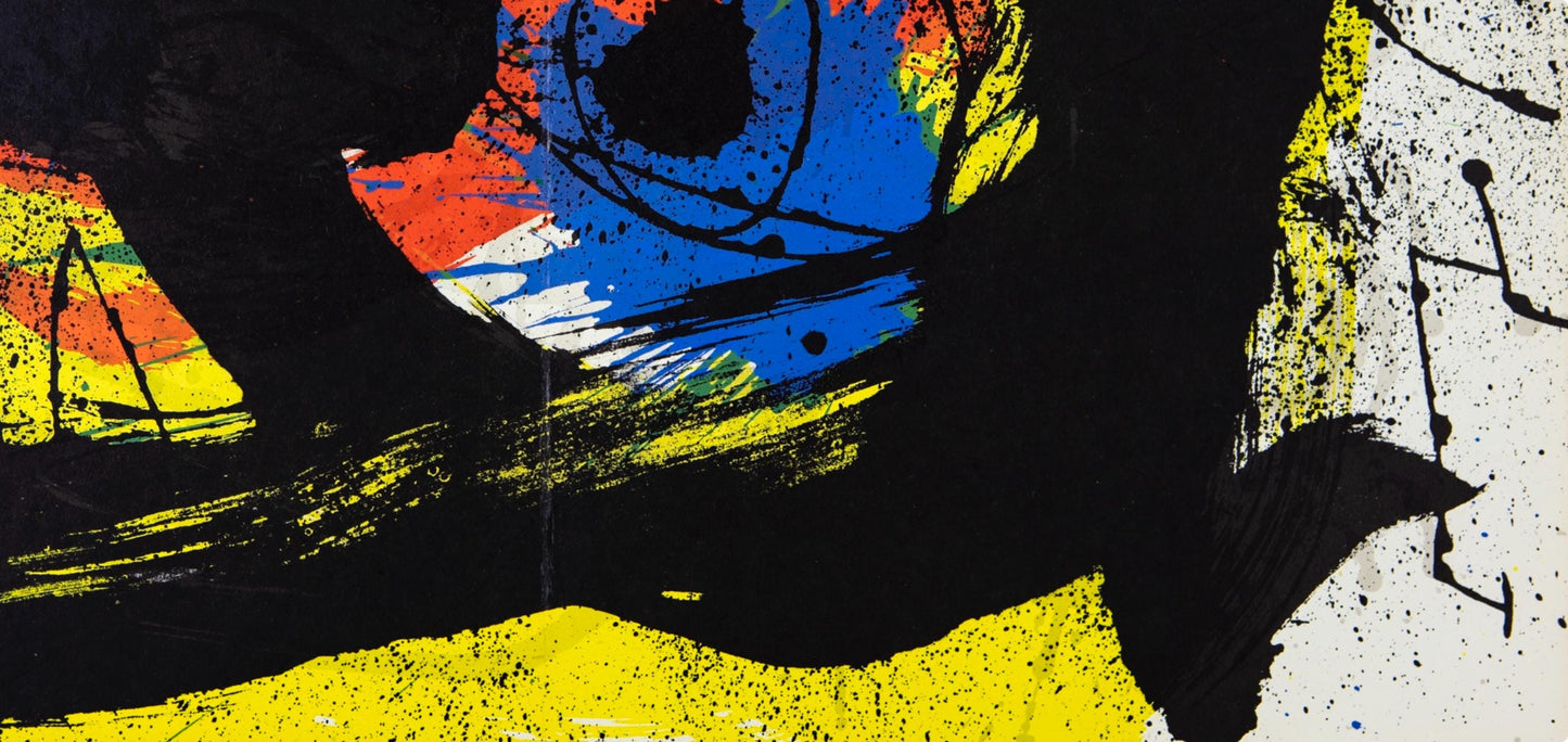 Joan Mir, Composition (Cramer 239; Mourlot 890), Derrire Le Miroir, Lithograph