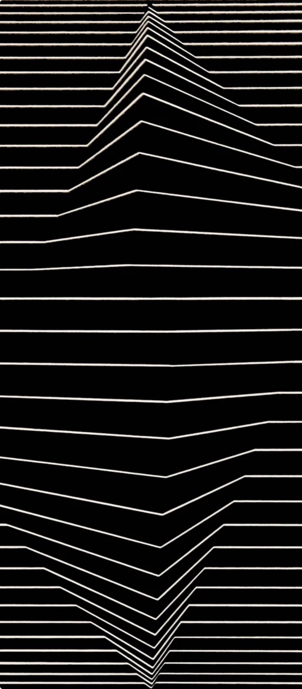 Victor Vasarely, Composition, Ondulatoires, Hliogravure