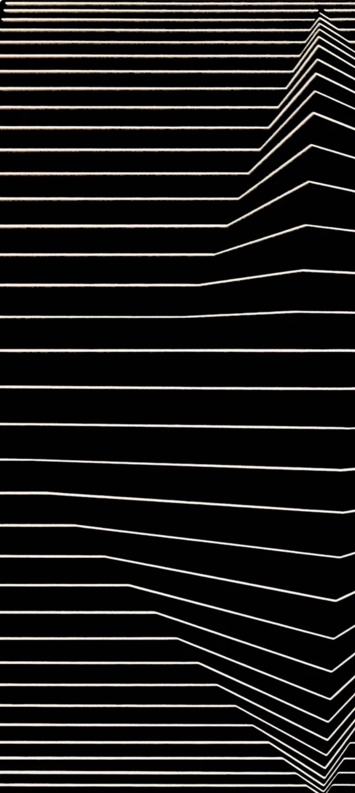 Victor Vasarely, Composition, Ondulatoires, Hliogravure