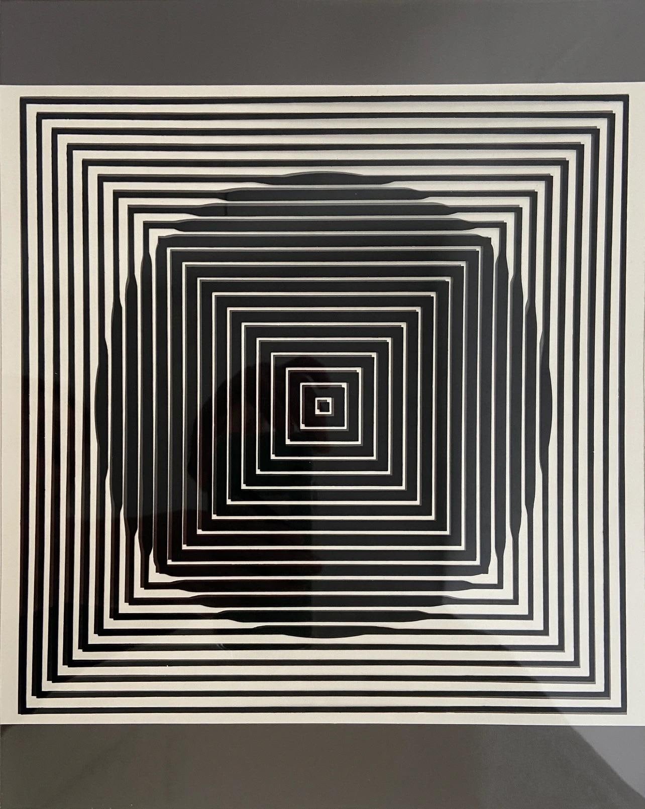 Victor Vasarely, Composition, Cintiques, Hliogravure