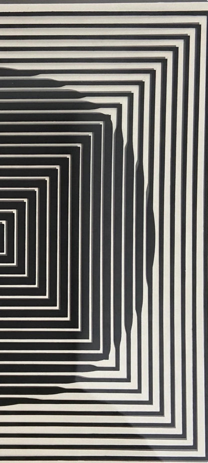 Victor Vasarely, Composition, Cintiques, Hliogravure