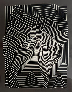 Victor Vasarely, Composition, Cintiques, Hliogravure