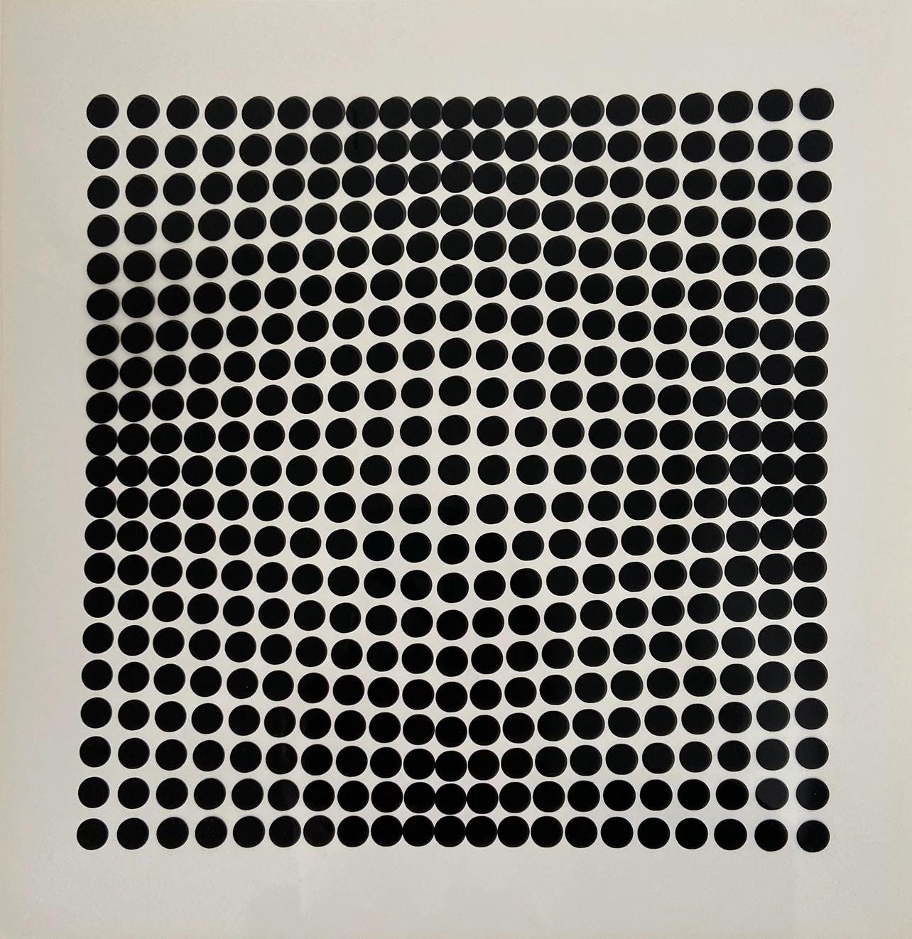 Victor Vasarely, Composition, Tiefenbilder, Hliogravure