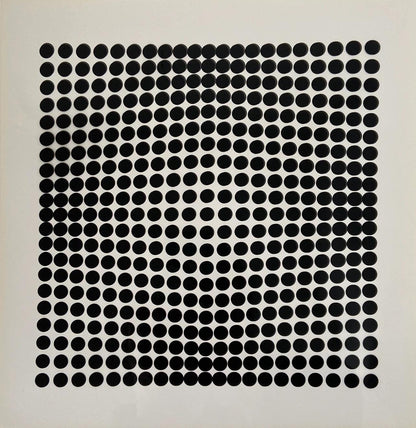 Victor Vasarely, Composition, Tiefenbilder, Hliogravure