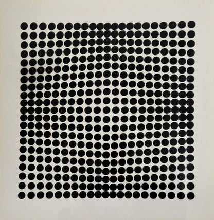 Victor Vasarely, Composition, Tiefenbilder, Hliogravure