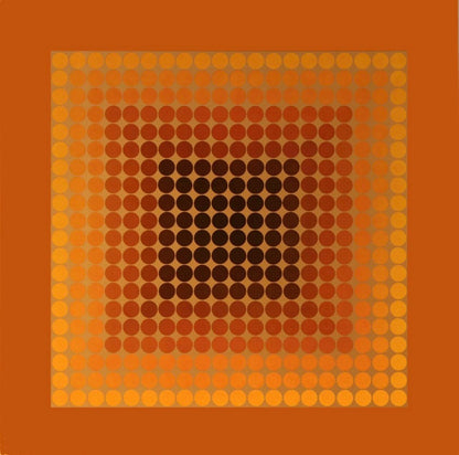 Victor Vasarely, Composition, Cta 102, Hliogravure