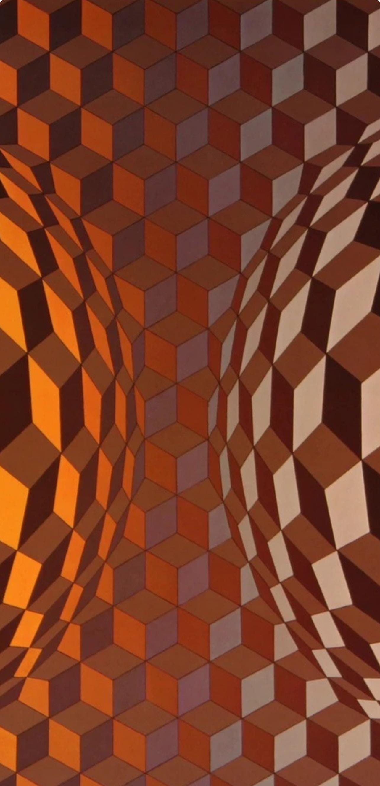 Victor Vasarely, Composition, Cta 102, Hliogravure