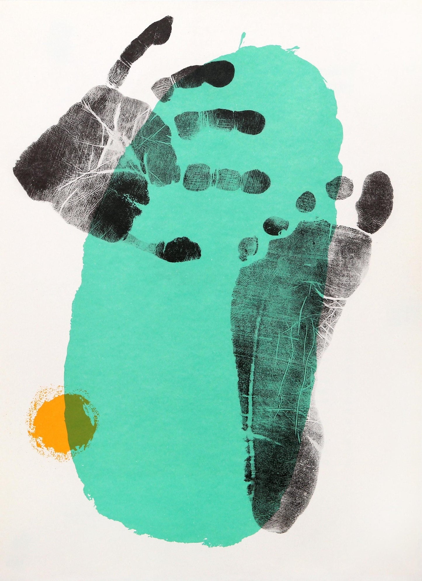 Joan Mir, Composition (Cramer 34; Mourlot 228), Derrire Le Miroir, Lithograph