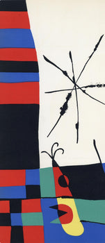 Joan Mir, Composition (Cramer 34), Derrire Le Miroir, Lithograph