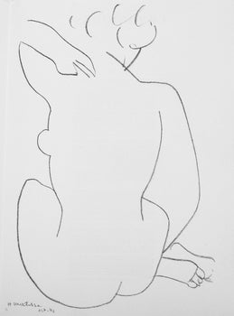 Henri Matisse, Composition, Derrire Le Miroir, Lithograph