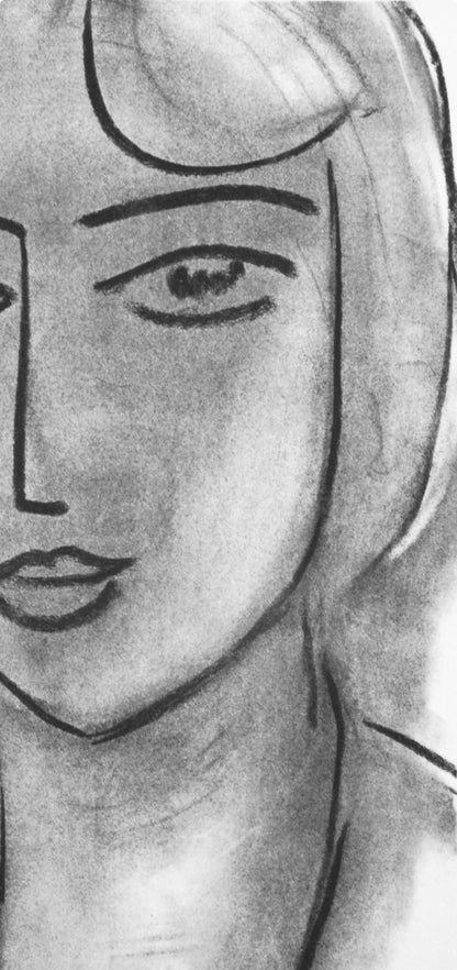 Henri Matisse, Composition, Derrire Le Miroir, Lithograph