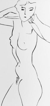 Henri Matisse, Composition, Derrire Le Miroir, Lithograph