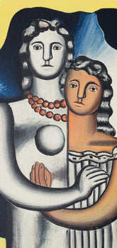 Fernand Lger, Composition, Derrire Le Miroir, Lithograph