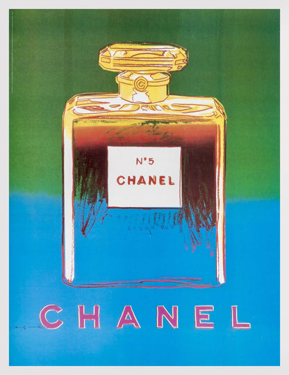 Andy Warhol, Chanel No. 5, Official Edition Chanel Ltd. Advertising Campaign Lithograph, 1997