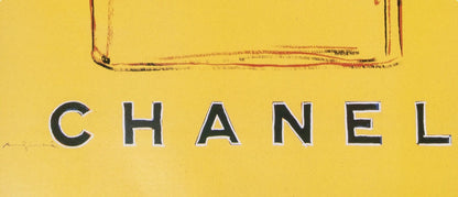Andy Warhol, Chanel No. 5, Official Edition Chanel Ltd. Advertising Campaign Lithograph, 1997