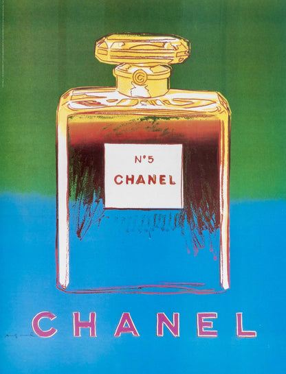 Andy Warhol, Chanel No. 5, Suite Of Four, Official Edition Chanel Ltd. Advertising Campaign