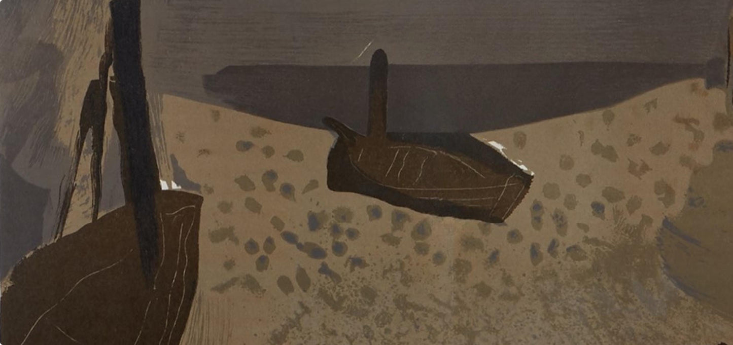 Georges Braque, Marine, Derrire Le Miroir, Lithograph