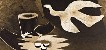 Georges Braque, L'Oiseau Et Son Nid, Derrire Le Miroir, Lithograph