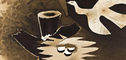 Georges Braque, L'Oiseau Et Son Nid, Derrire Le Miroir, Lithograph