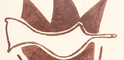 Georges Braque, Oiseau, Derrire Le Miroir, Lithograph