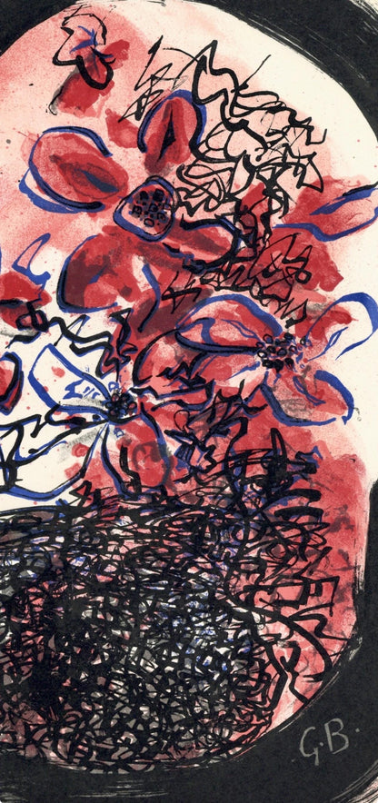 Georges Braque, Composition, Braque Lithographe, Lithograph