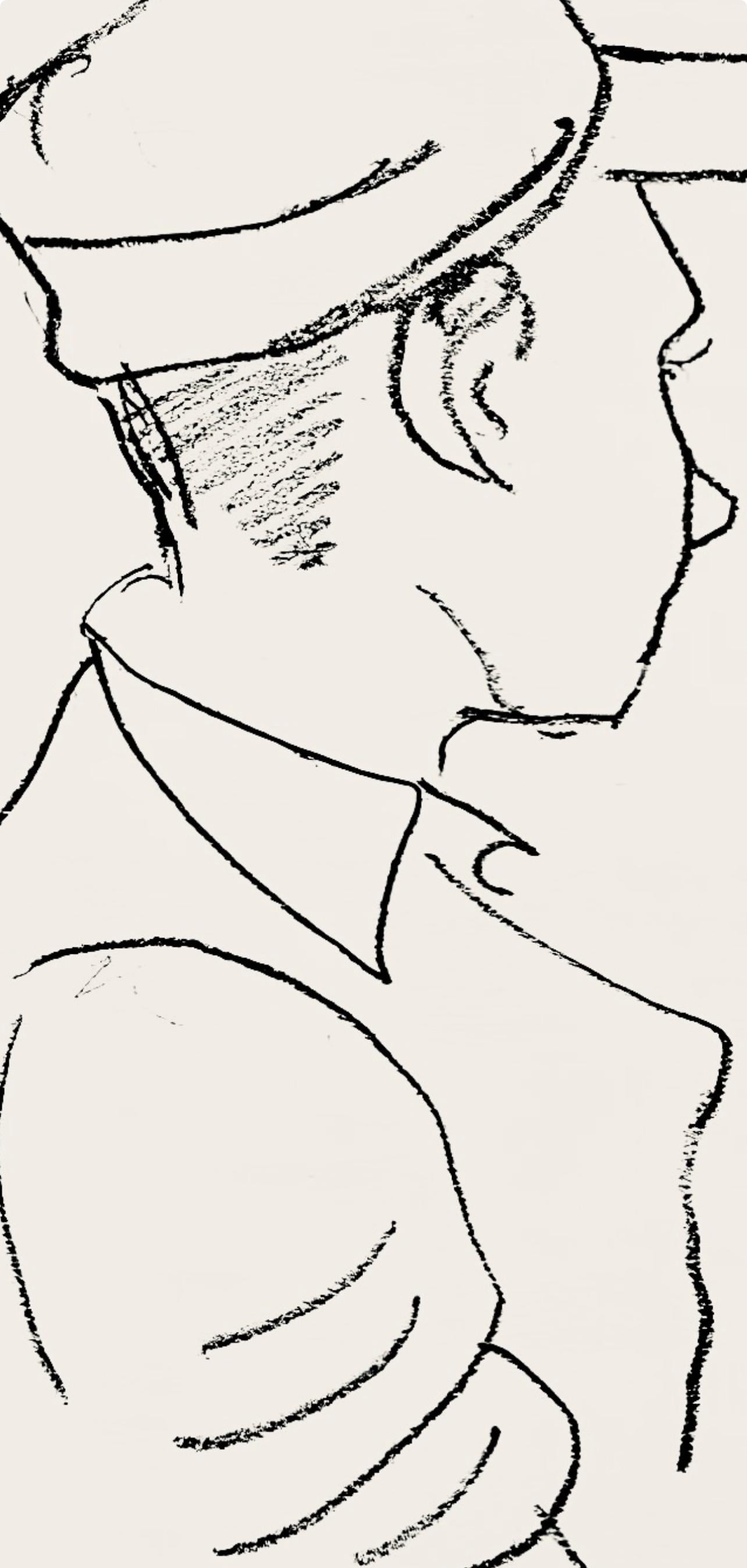 Fernand Lger, Composition, Levers De Rideau Sur La Question Du Bonheur, Lithograph